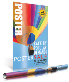 printed posters, any size or quantity posters