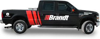 Fleet Graphics: Brandt Truck Business Sample 3 Fleet Graphics: Brandt Truck Business Sample 3