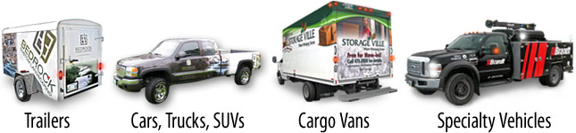 Trailers, Cars, Trucks, SUVs, Cargo Vans, Buses, Specialty Vehicles, Fleet Graphics; Xtreme can apply graphics to any of them! Trailers, Cars, Trucks, SUVs, Cargo Vans, Buses, Specialty Vehicles, Fleet Graphics; Xtreme can apply graphics to any of them!
